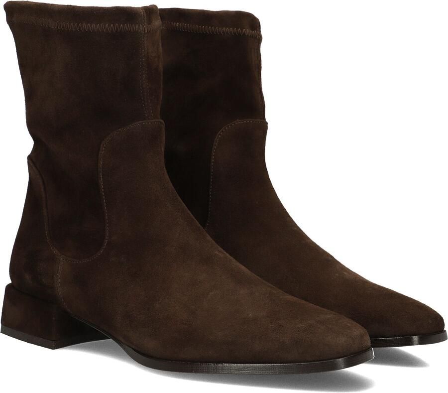 Notre-V 25150 Enkellaarsjes Dames Bruin