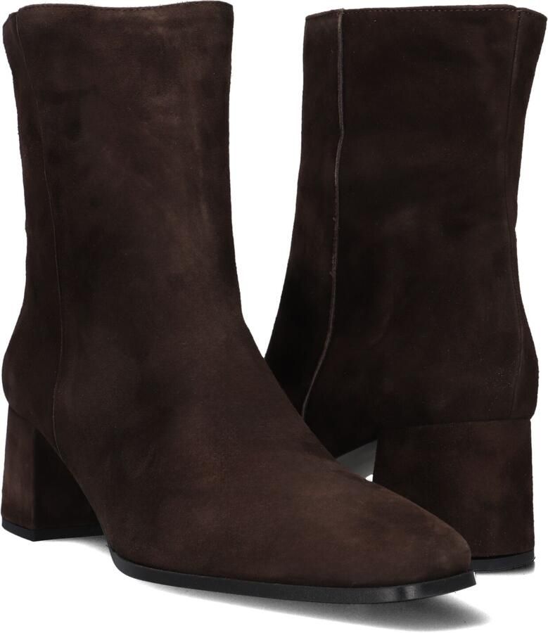 Notre-V 4340 Enkellaarsjes Enkelboots met rits Dames Bruin - Foto 4
