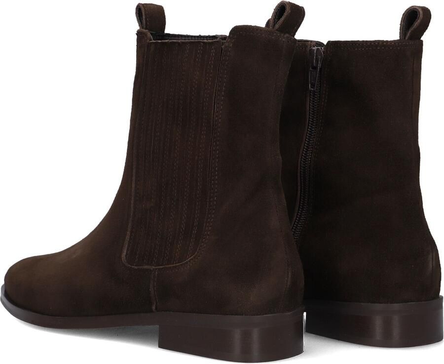 Notre-V 47029 Enkellaarsjes Enkelboots met rits Dames Bruin - Foto 2