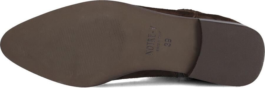 Notre-V 47029 Enkellaarsjes Enkelboots met rits Dames Bruin - Foto 5
