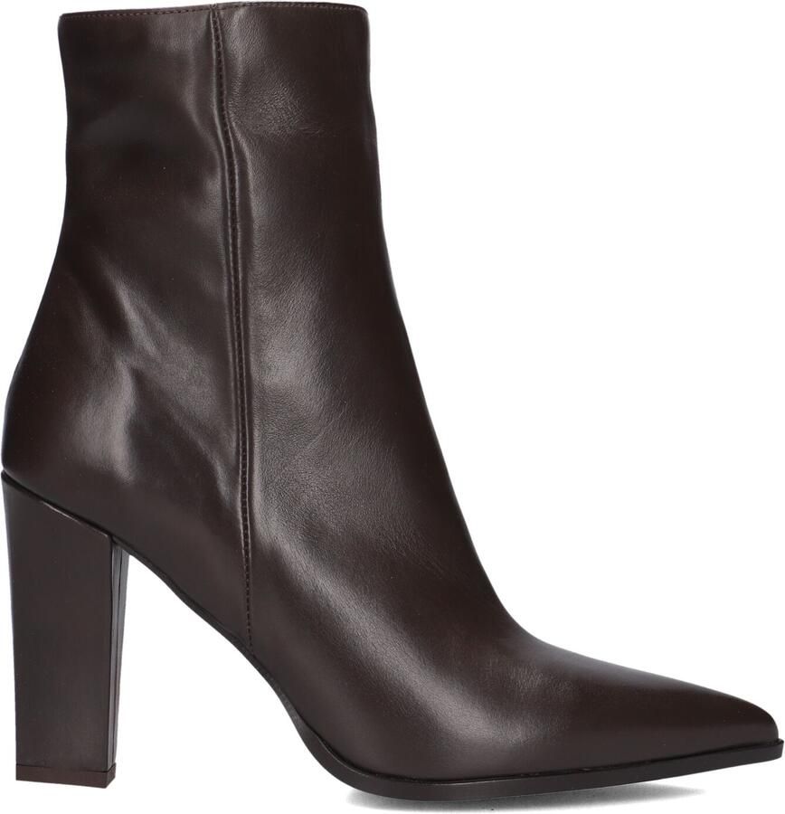 Notre-V 67139 Enkellaarsjes Enkelboots met rits Dames Bruin - Foto 3