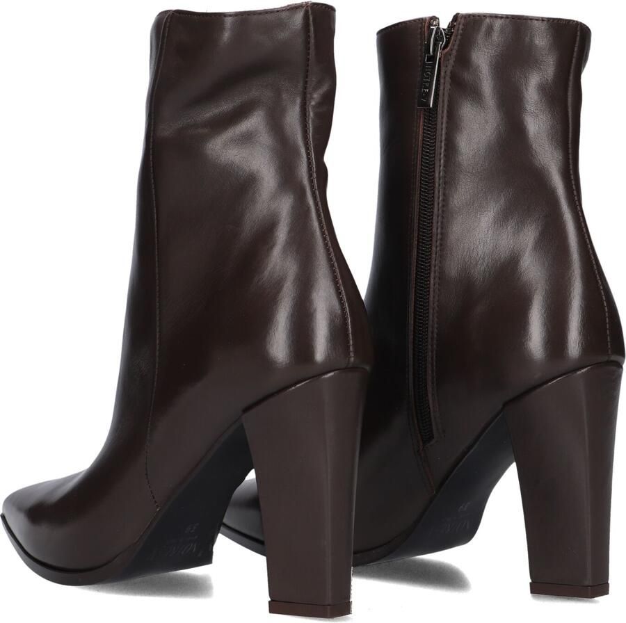 Notre-V 67139 Enkellaarsjes Enkelboots met rits Dames Bruin - Foto 2