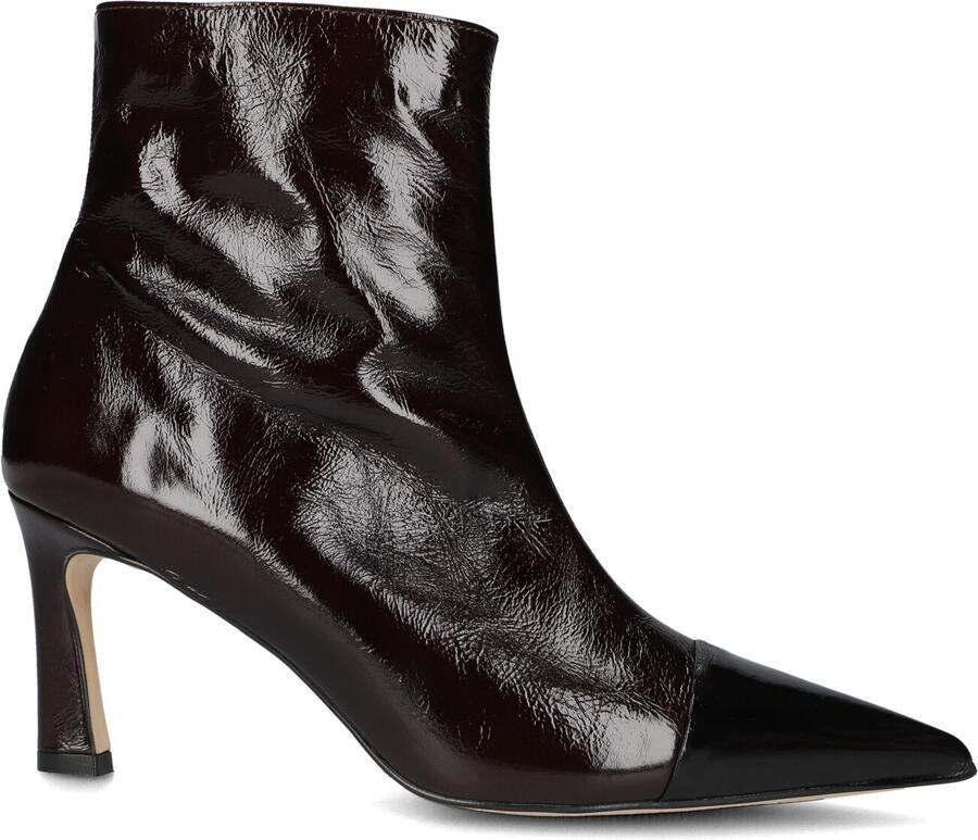 Notre-V 77235 Enkellaarsjes Enkelboots met rits Dames Bruin - Foto 4