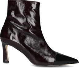 Notre-V 77235 Enkellaarsjes Enkelboots met rits Dames Zwart