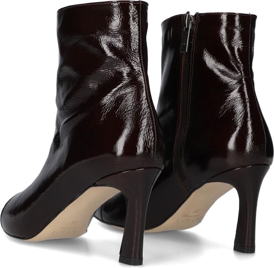 Notre-V 77235 Enkellaarsjes Enkelboots met rits Dames Bruin - Foto 2