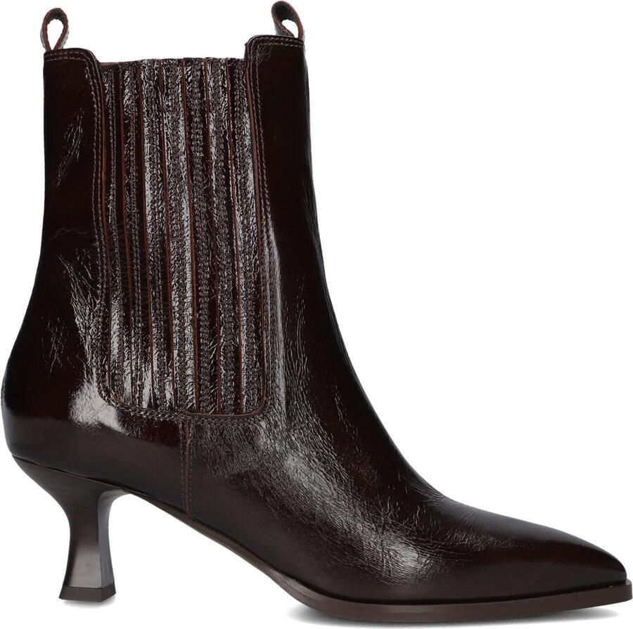 Notre-V 85929 Enkellaarsjes Enkelboots met rits Dames Bruin - Foto 2