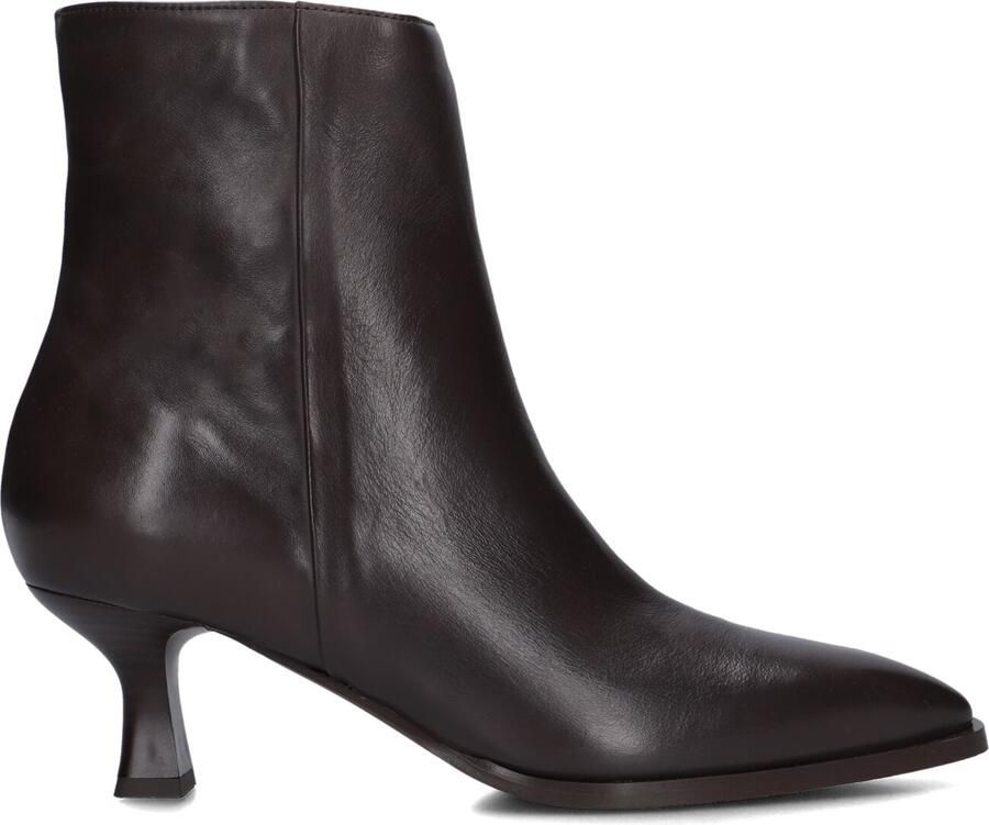Notre-V 85936 Enkellaarsjes Enkelboots met rits Dames Bruin - Foto 3