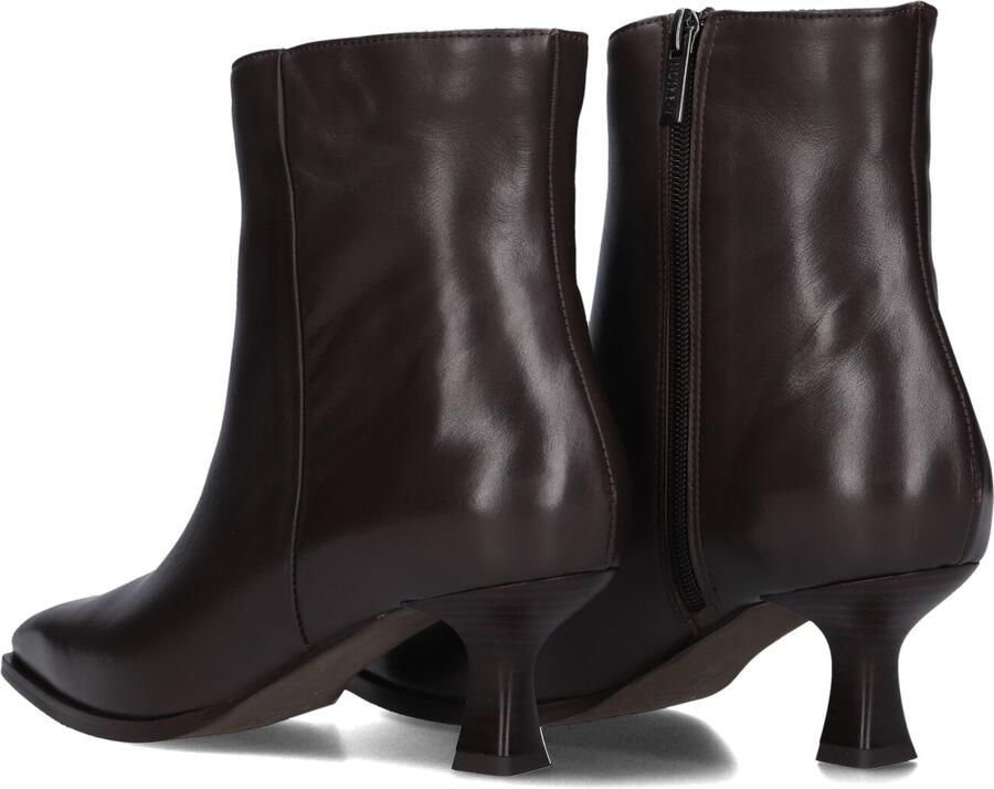 Notre-V 85936 Enkellaarsjes Enkelboots met rits Dames Bruin - Foto 4