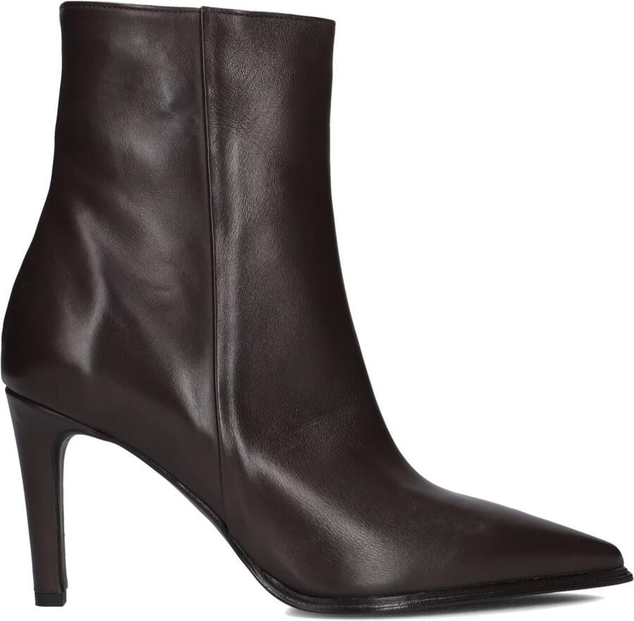 Notre-V 8939 Enkellaarsjes Enkelboots met rits Dames Bruin - Foto 3