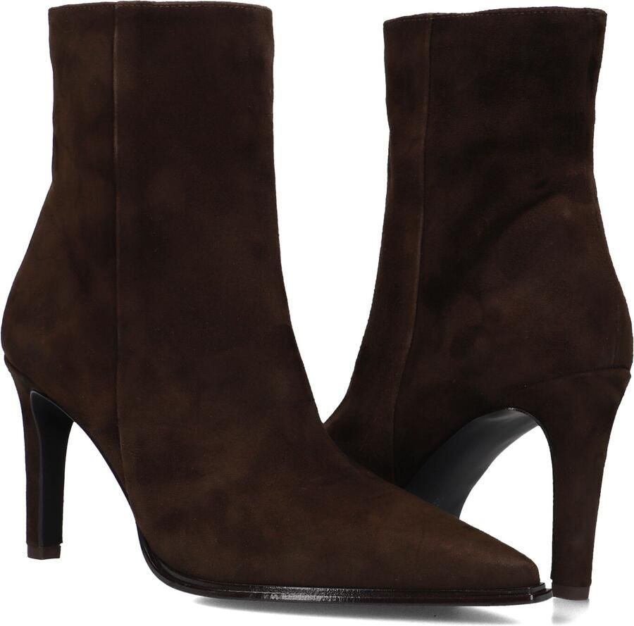 Notre-V 8939 Enkellaarsjes Enkelboots met rits Dames Bruin - Foto 2