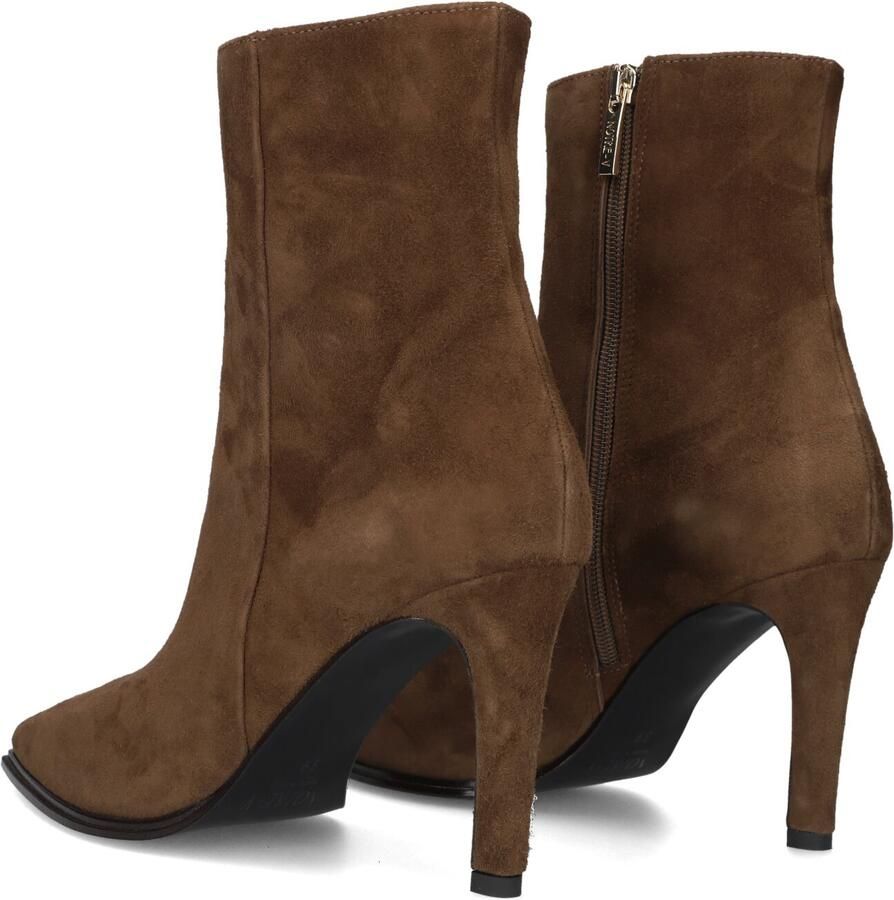 Notre-V 8939 Enkellaarsjes Enkelboots met rits Dames Bruin - Foto 2