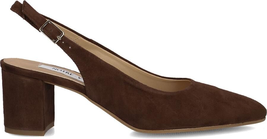 Notre-V 12613 Hakken Dames Bruin - Foto 4