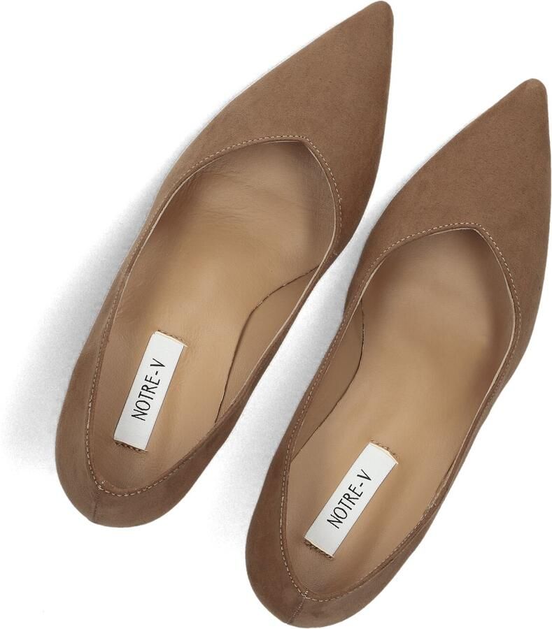 Notre-V 2333s Hakken Dames Taupe - Foto 2