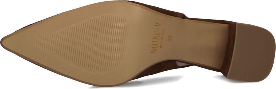 Notre-V 41903 Hakken Dames Bruin - Foto 5