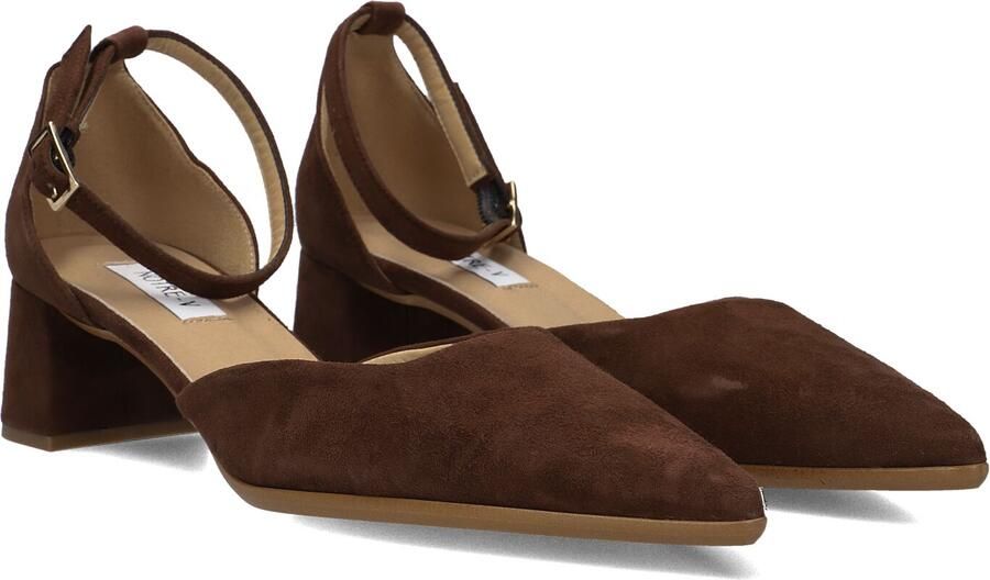 Notre-V 41918 Hakken Dames Bruin