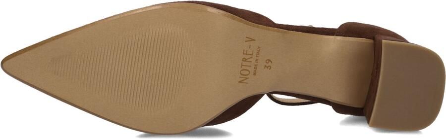 Notre-V 41918 Hakken Dames Bruin - Foto 5