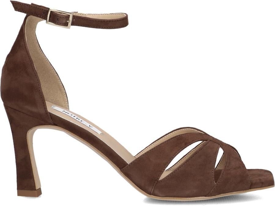 Notre-V 6745 Hakken Dames Bruin - Foto 3