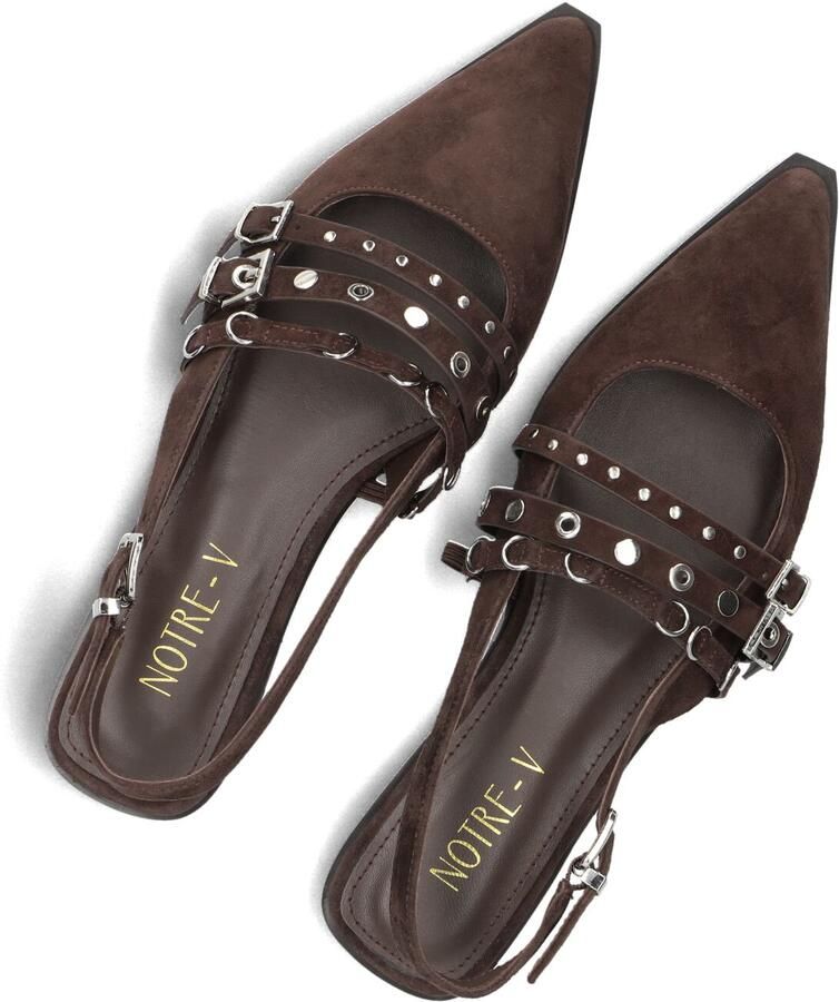 Notre-V D241192129 Hakken Dames Bruin - Foto 2