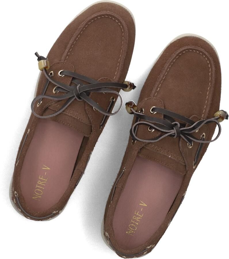 Notre-V 4065-01r Instappers Dames Bruin - Foto 2