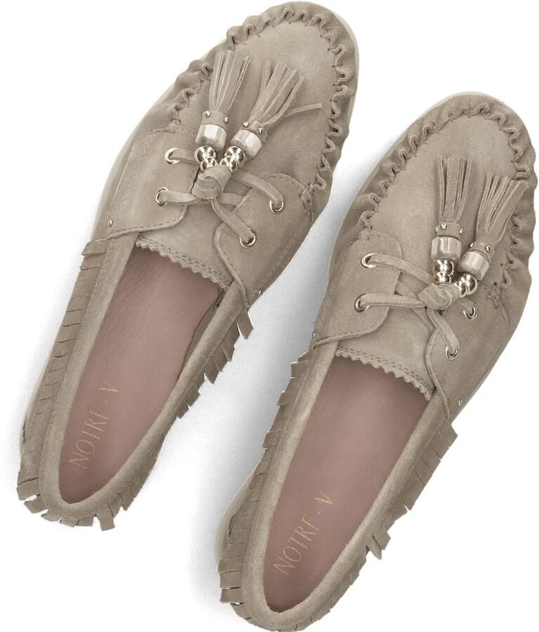 Notre-V Zalama-31 Instappers Dames Taupe - Foto 2