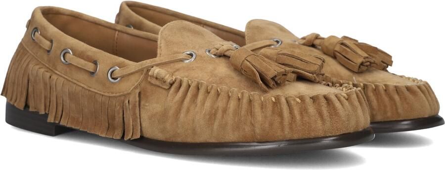 Notre-V D25103-3896h Loafers Dames Instappers Camel