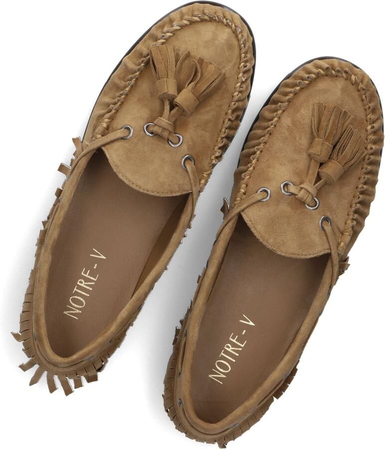 Notre-V D25103-3896h Loafers Dames Instappers Camel - Foto 2