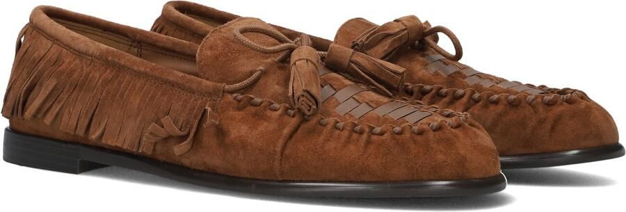 Notre-V D25103 Loafers Dames Instappers Bruin