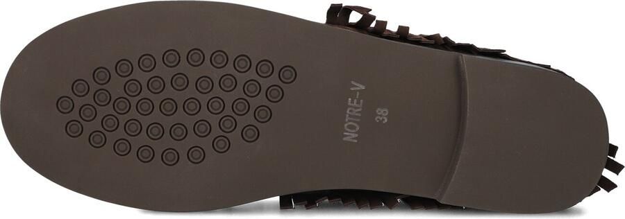 Notre-V D25103 Loafers Dames Instappers Bruin - Foto 3