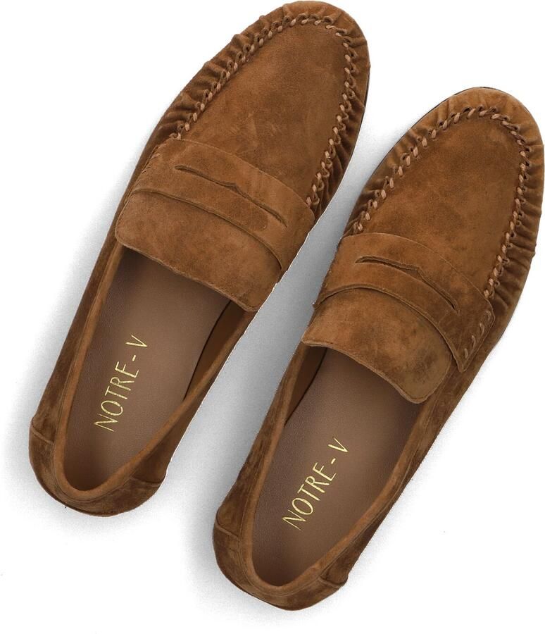 NOTRE-V Bruine Loafers D25118-4153a - Foto 2