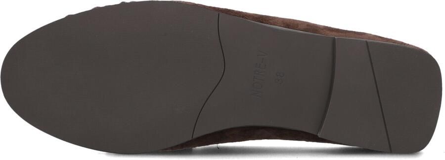 Notre-V D25118 Loafers Dames Instappers Bruin - Foto 3