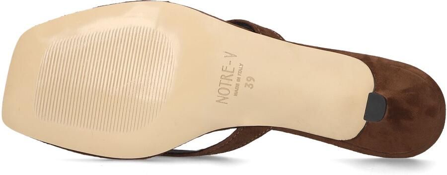 Notre-V 88801 Sandalen Dames Bruin - Foto 3