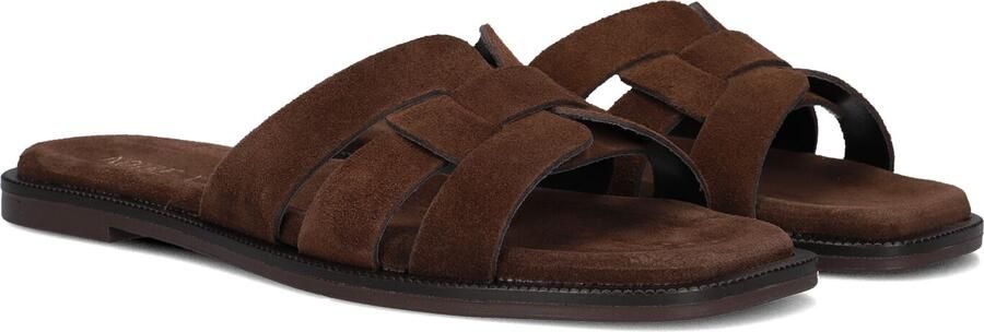 NOTRE-V Bruine Slippers 22730