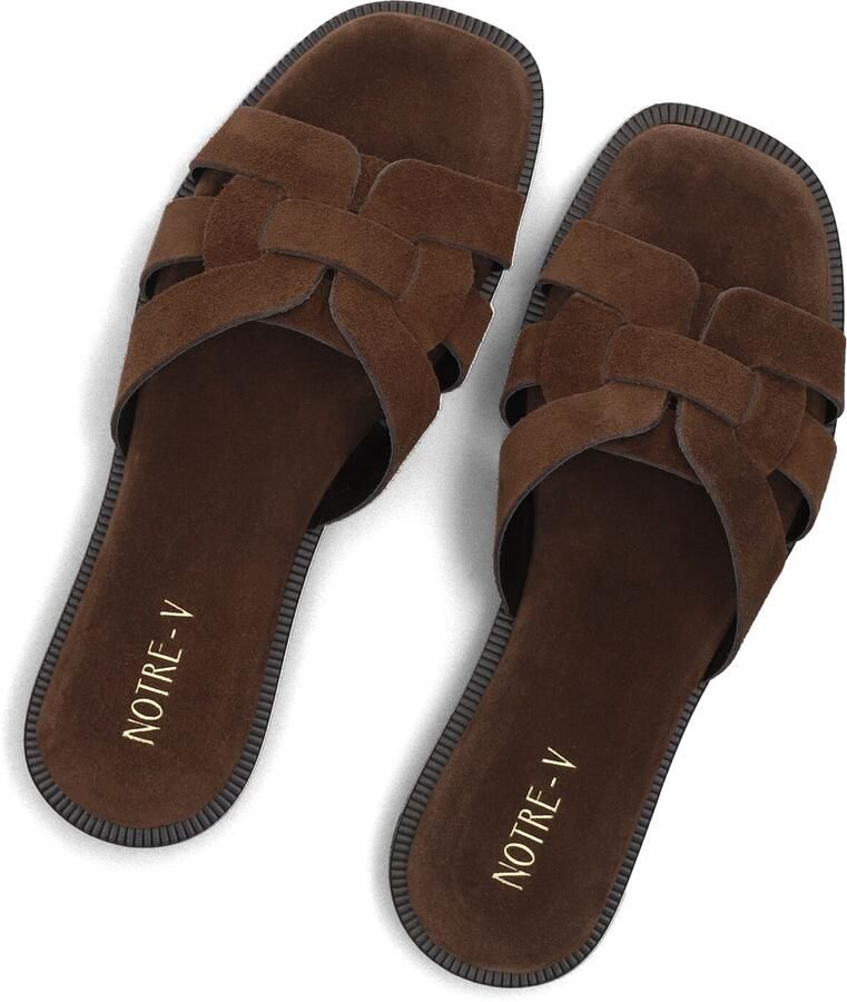 NOTRE-V Bruine Slippers 22730 - Foto 2