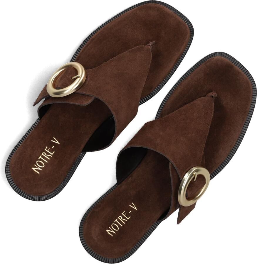 Notre-V 276s 232090 Slippers Dames Bruin - Foto 2