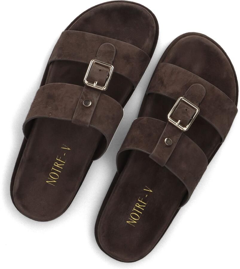 Notre-V 88863 Slippers Dames Bruin - Foto 2
