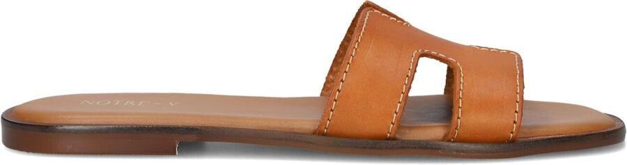 Notre-V Nv-1000 Slippers Dames Camel - Foto 5