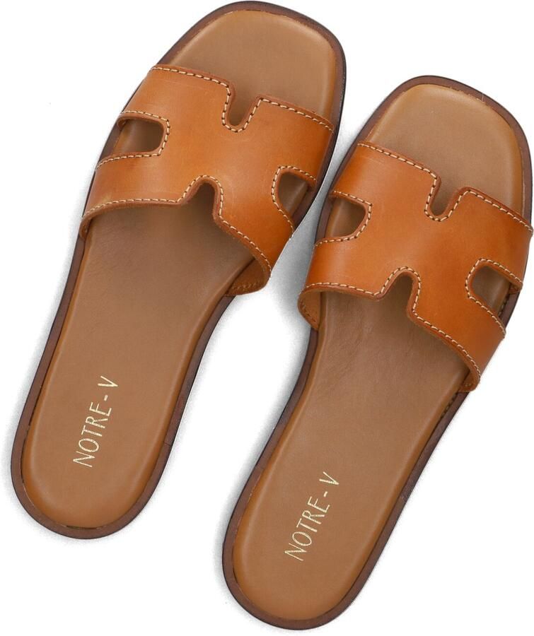 Notre-V Nv-1000 Slippers Dames Camel - Foto 2