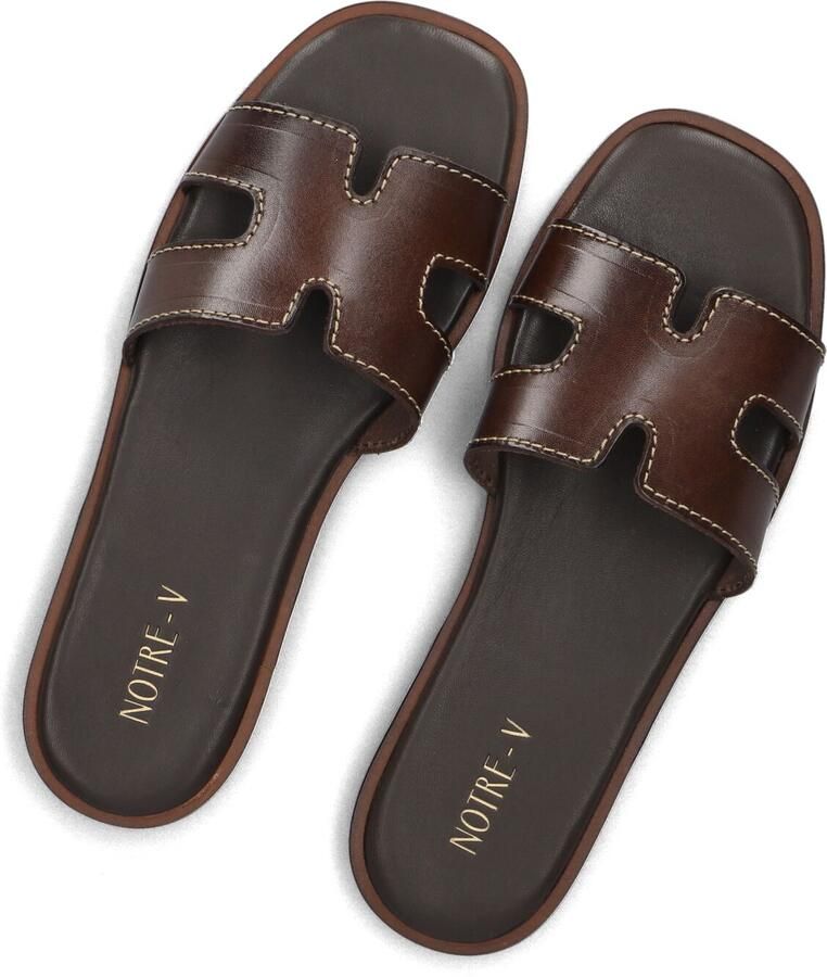 Notre-V Nv-1000 Slippers Dames Bruin - Foto 2