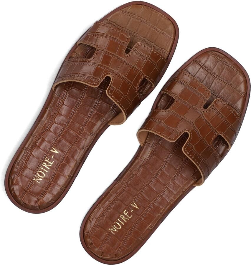 Notre-V Nv-1001 Slippers Dames Bruin - Foto 2