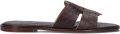 Notre-V Nv-1005 Slippers Dames Bruin - Donkerbruin