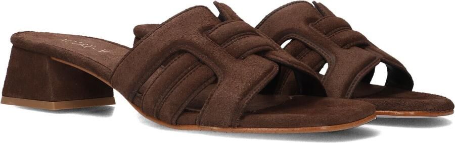 Notre-V Nv-1010 Slippers Dames Bruin