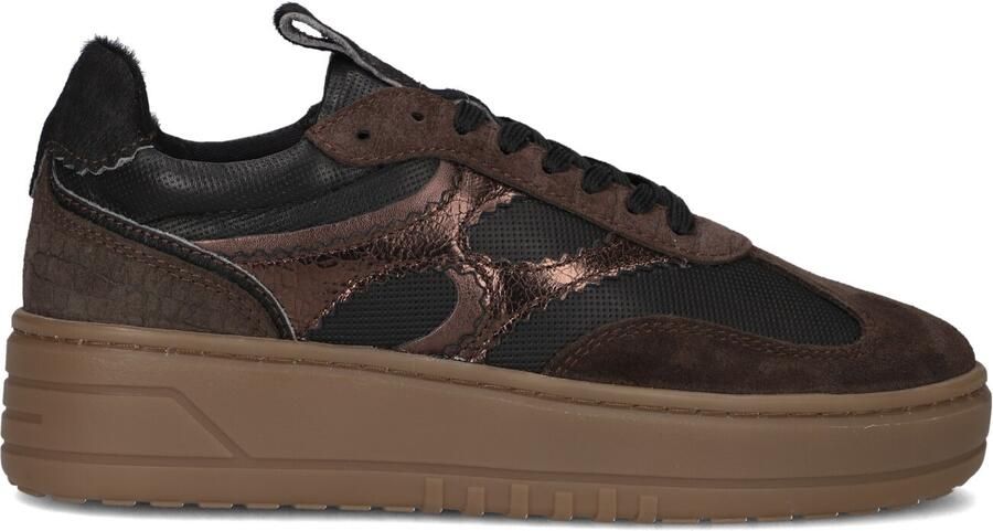 Notre-V Anemone-63 Sneakers Dames Bruin - Foto 3