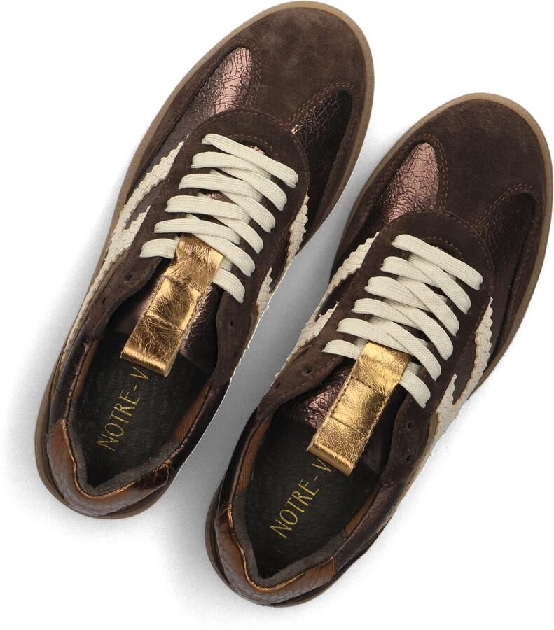 Notre-V Anemone-63 Sneakers Dames Bruin - Foto 2