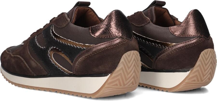 Notre-V Valerie-03 Sneakers Dames Leren Sneaker Bruin - Foto 4