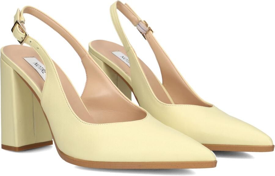 Notre-V 27113 Hakken Dames Butter yellow