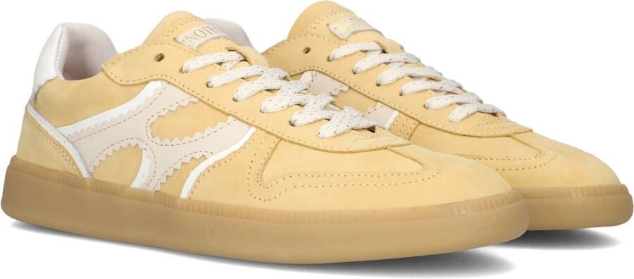 Notre-V Sia-01 Sneakers Dames Leren Sneaker Beige