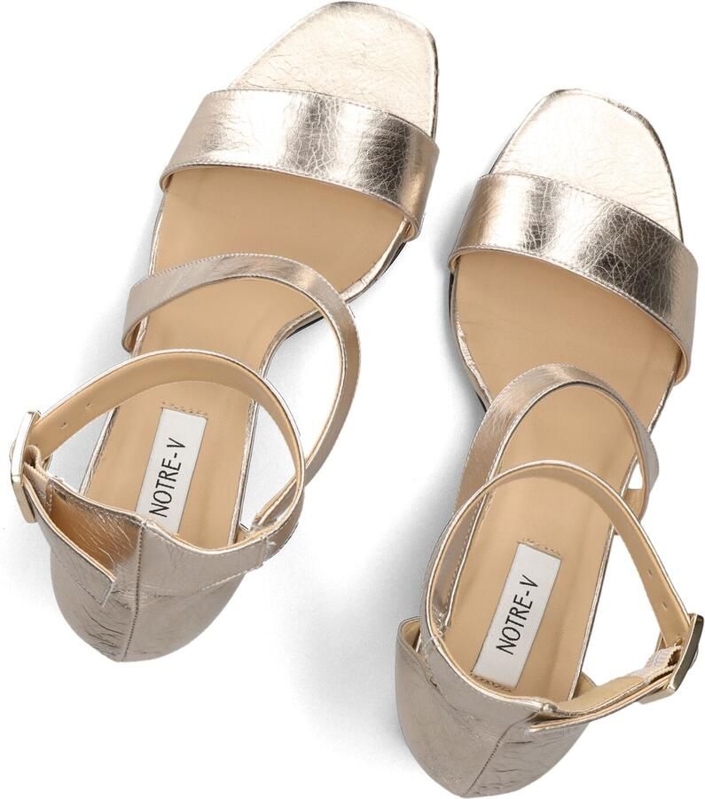 Notre-V 19036 Hakken Dames Goudkleurig - Foto 2