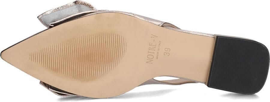 Notre-V 72251 Hakken Dames Goudkleurig - Foto 3