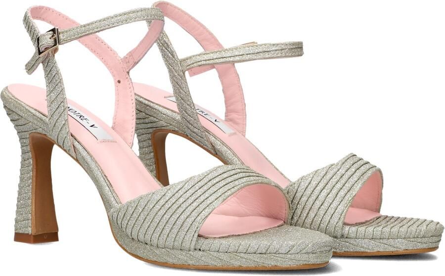 Notre-V 2577bp Sandalen Dames Goudkleurig