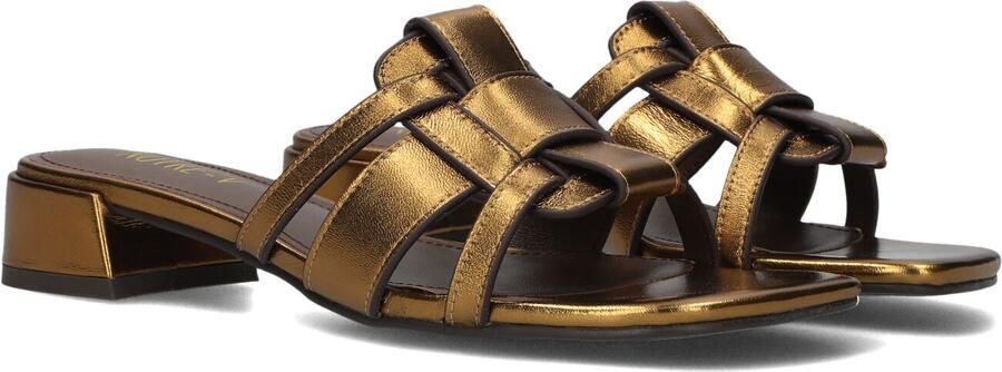 Notre-V 9672la Slippers Dames Goudkleurig
